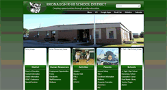 Desktop Screenshot of bronaughschools.net